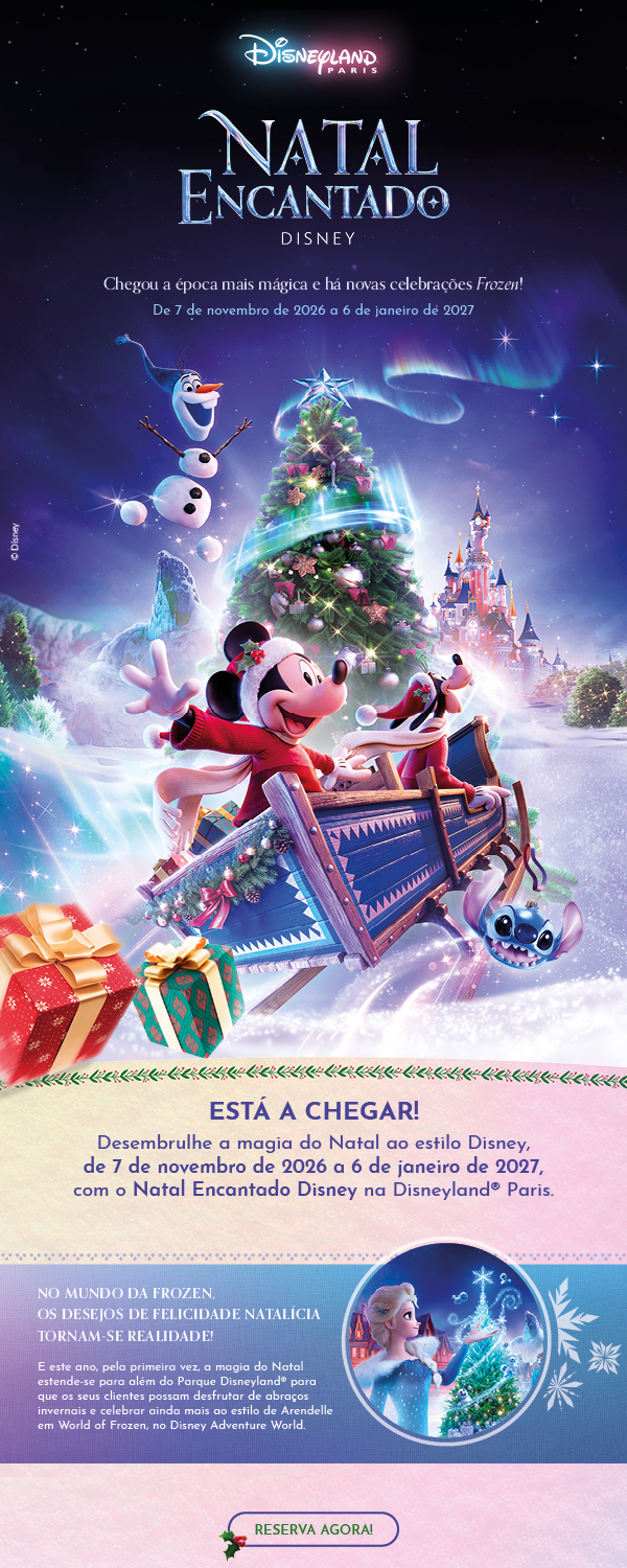 Natal Encantado na DisneyLand® Paris